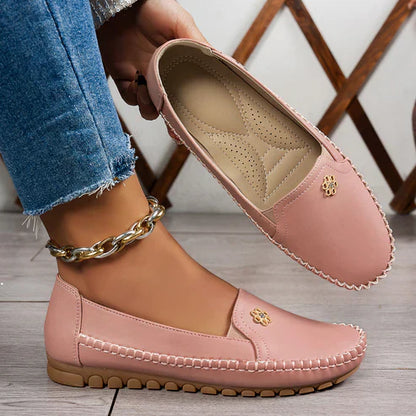 VALESSA THUKY - tylish Orthopedic Leather Shoes - All-Day Comfort for Women