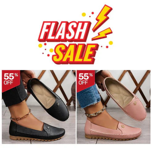 VALESSA THUKY - tylish Orthopedic Leather Shoes - All-Day Comfort for Women